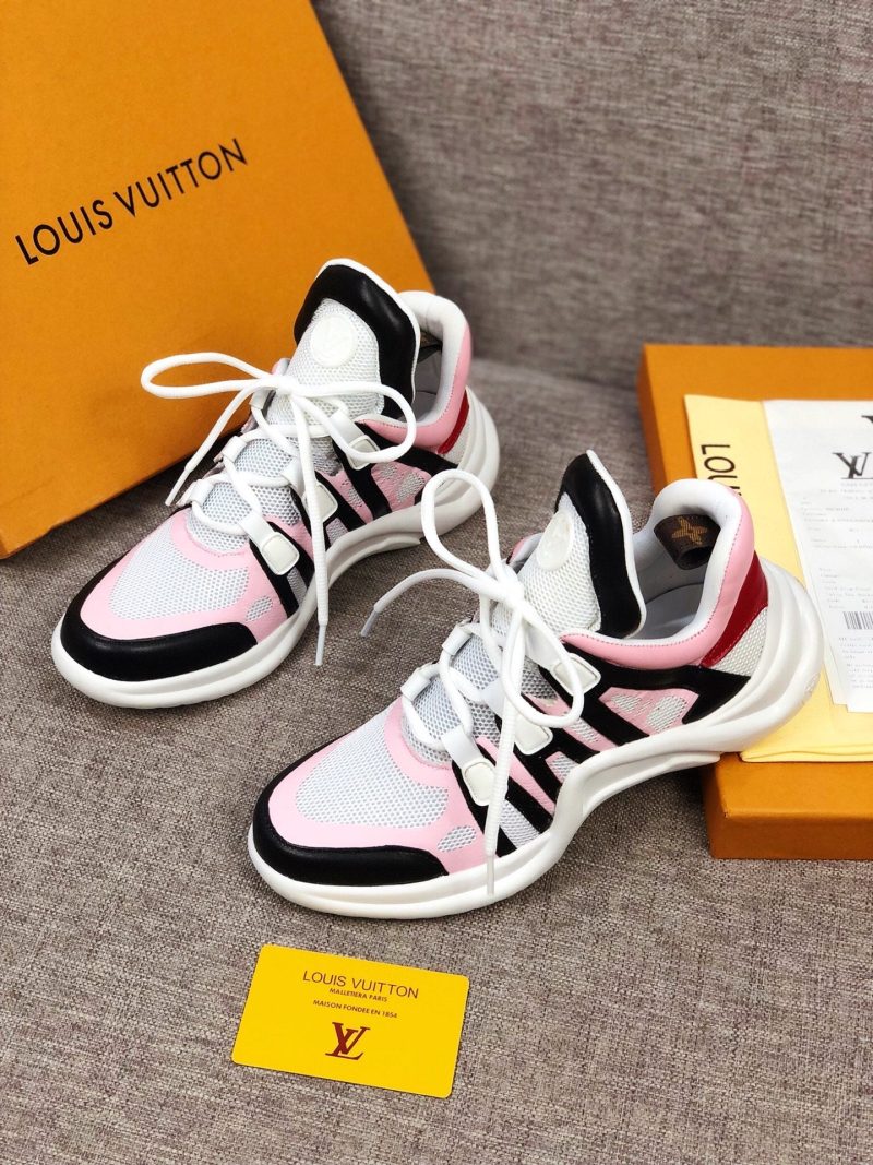 LW - LUV Archlight Pink Black Sneaker - Image 5