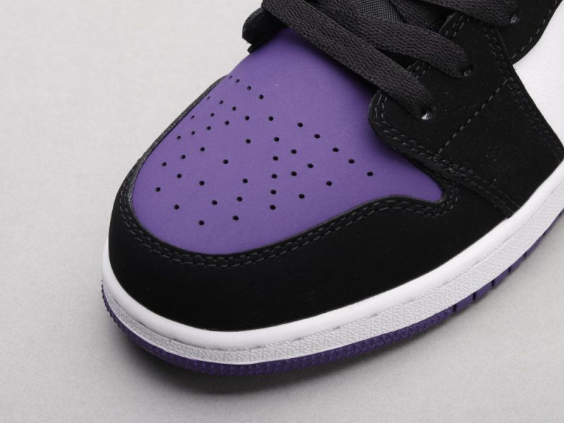 LW - AJ1 Black and purple toes - Image 9