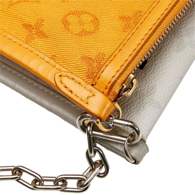 Louis Vuitton Double Flat Messenger Bag Monogram Antarctica AWE - Image 11