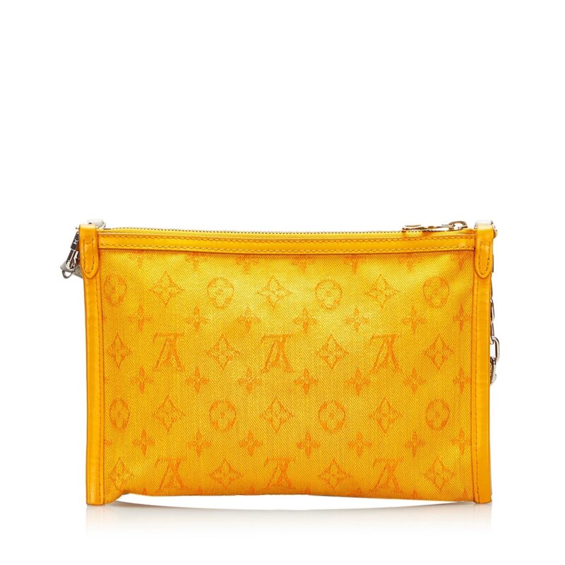 Louis Vuitton Double Flat Messenger Bag Monogram Antarctica AWE - Image 3