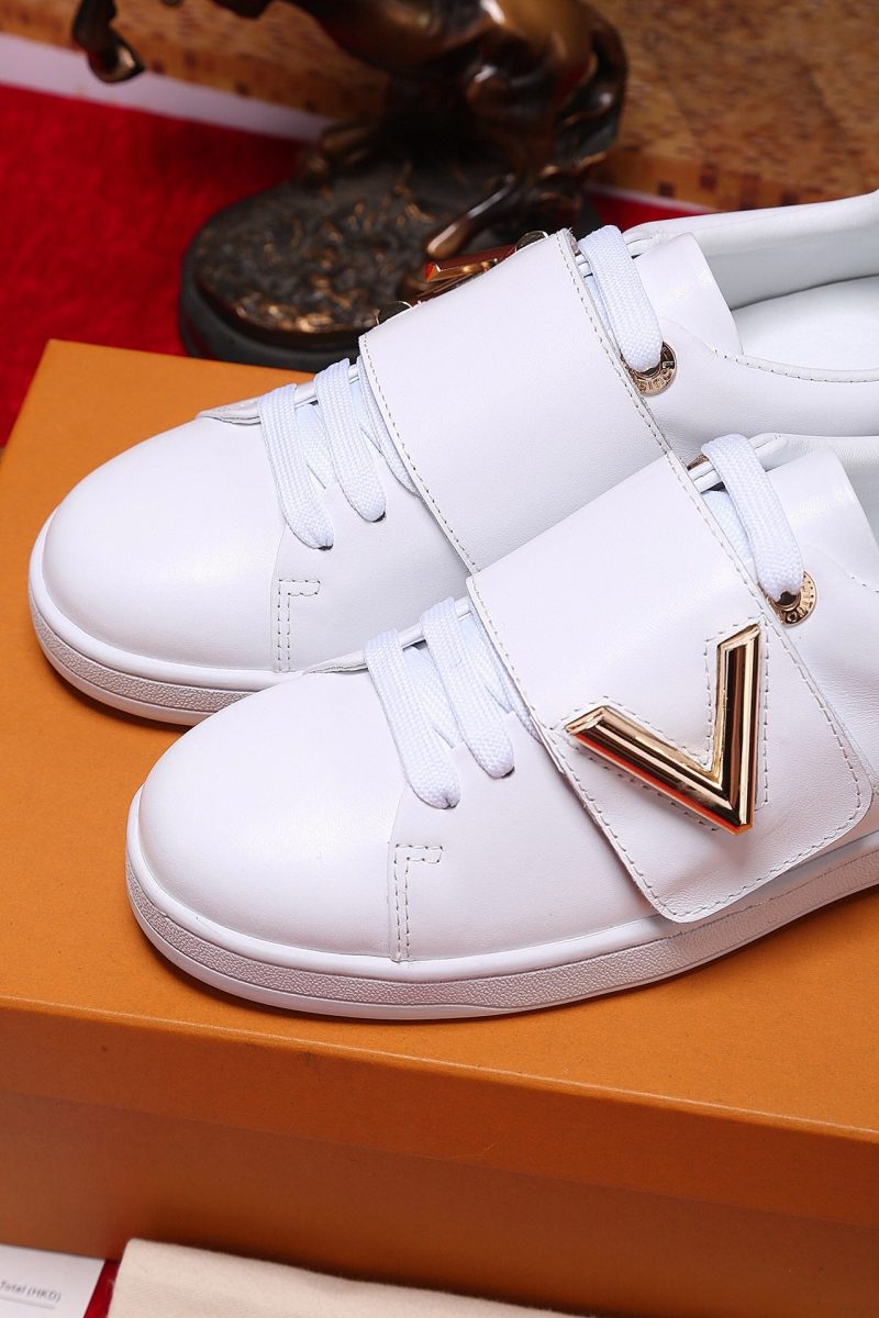 LW - LUV Font Row White Sneaker - Image 5