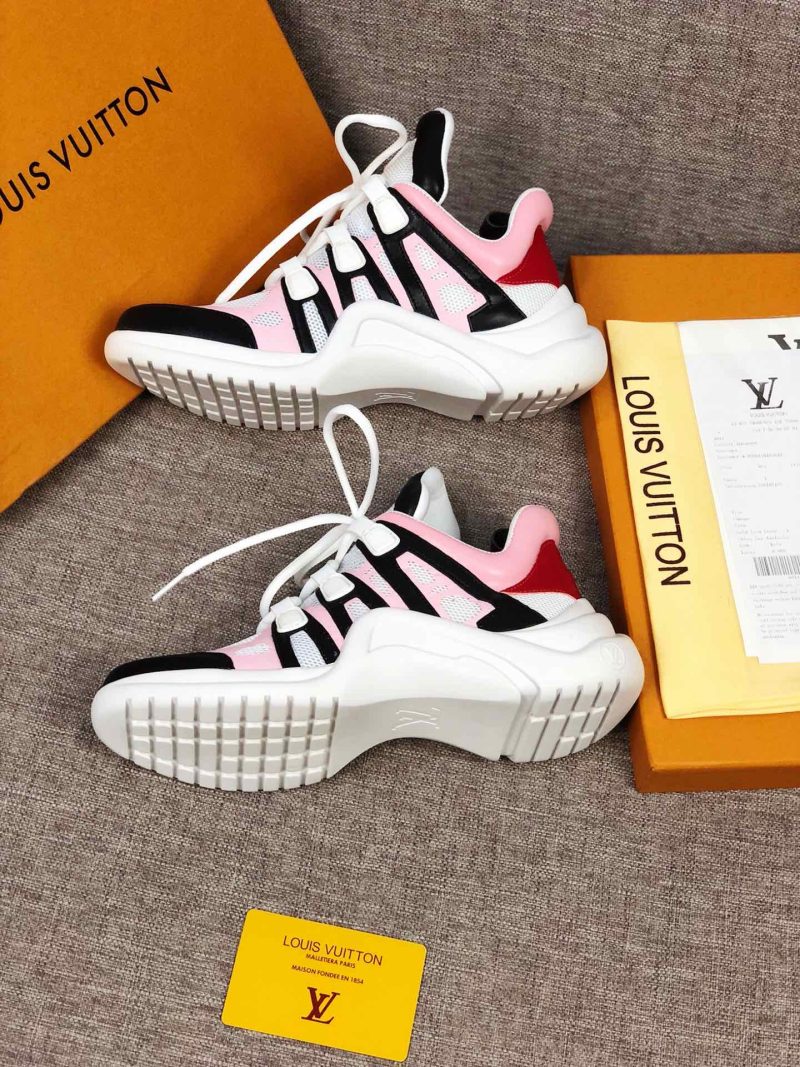 LW - LUV Archlight Pink Black Sneaker - Image 8
