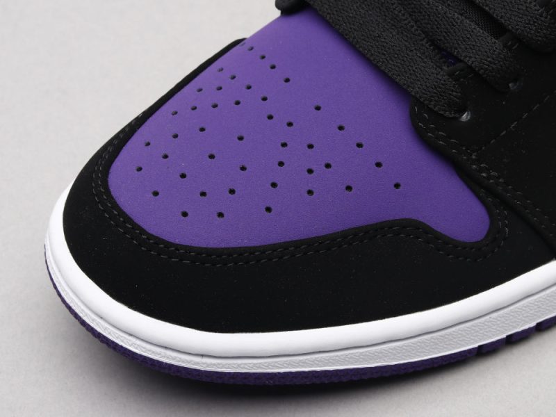 LW - AJ1 black and purple toes - Image 7
