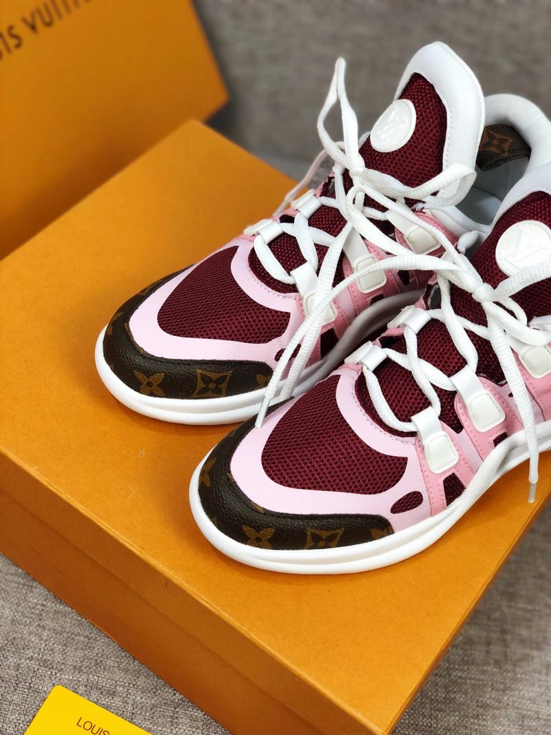 LW - LUV Archlight Pink Brown Sneaker - Image 2