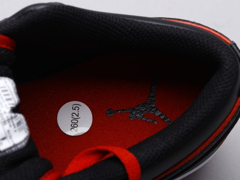 LW - AJ1 new black red - Image 7