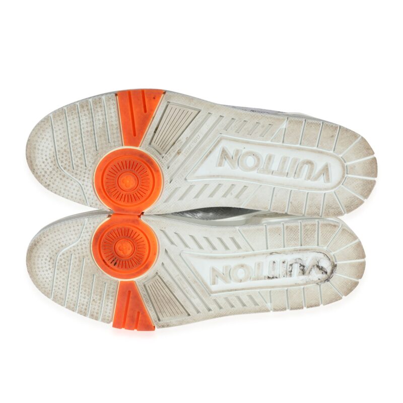 Louis Vuitton -  Louis Vuitton Trainer 'Silver' (8 UK) AWE - Image 4