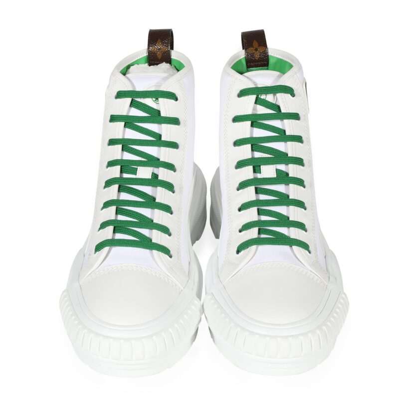 Louis Vuitton Squad Sneaker Boot 'White Green AWE