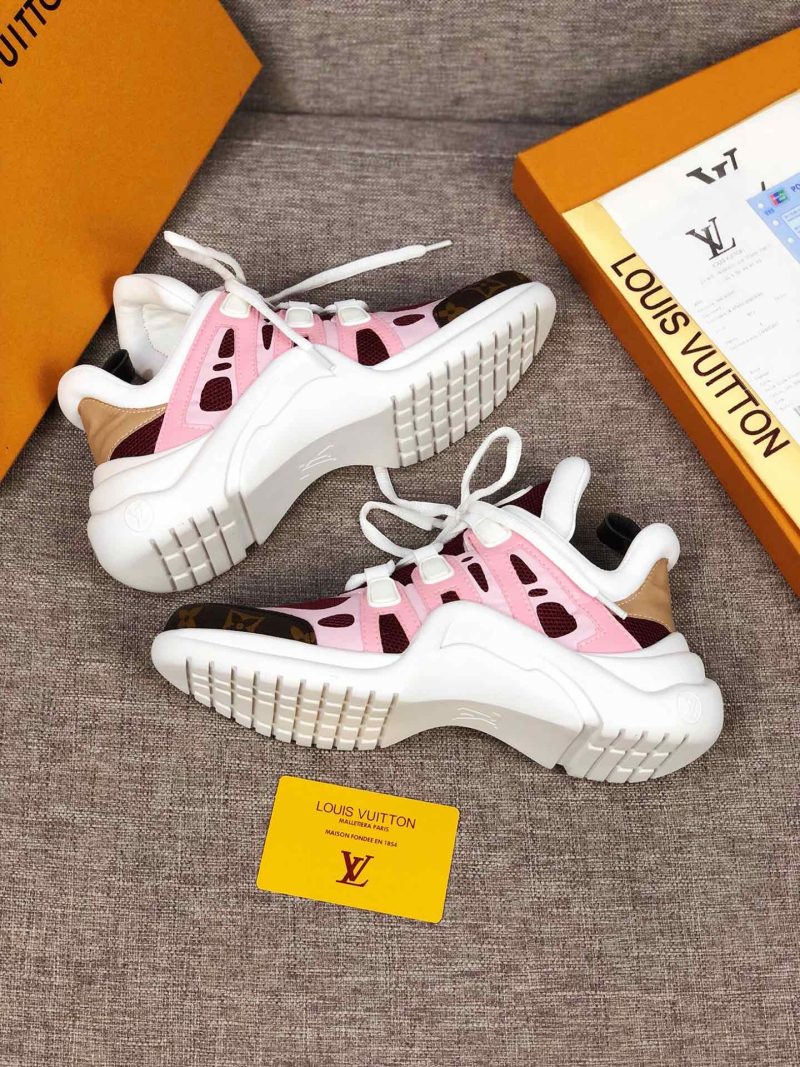 LW - LUV Archlight Pink Brown Sneaker - Image 4