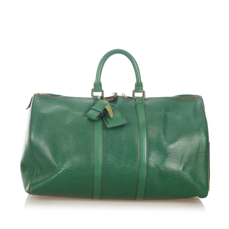 Louis Vuitton Keepall 50 Green Epi AWE