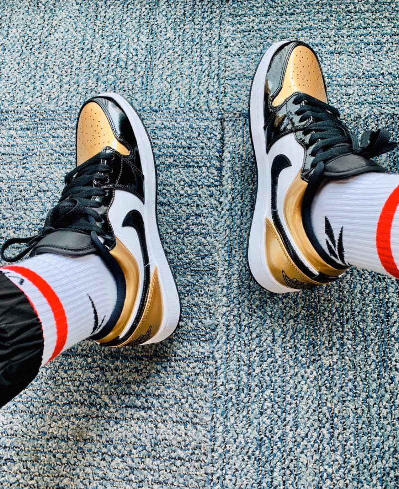 LW - AJ1 black gold - Image 2