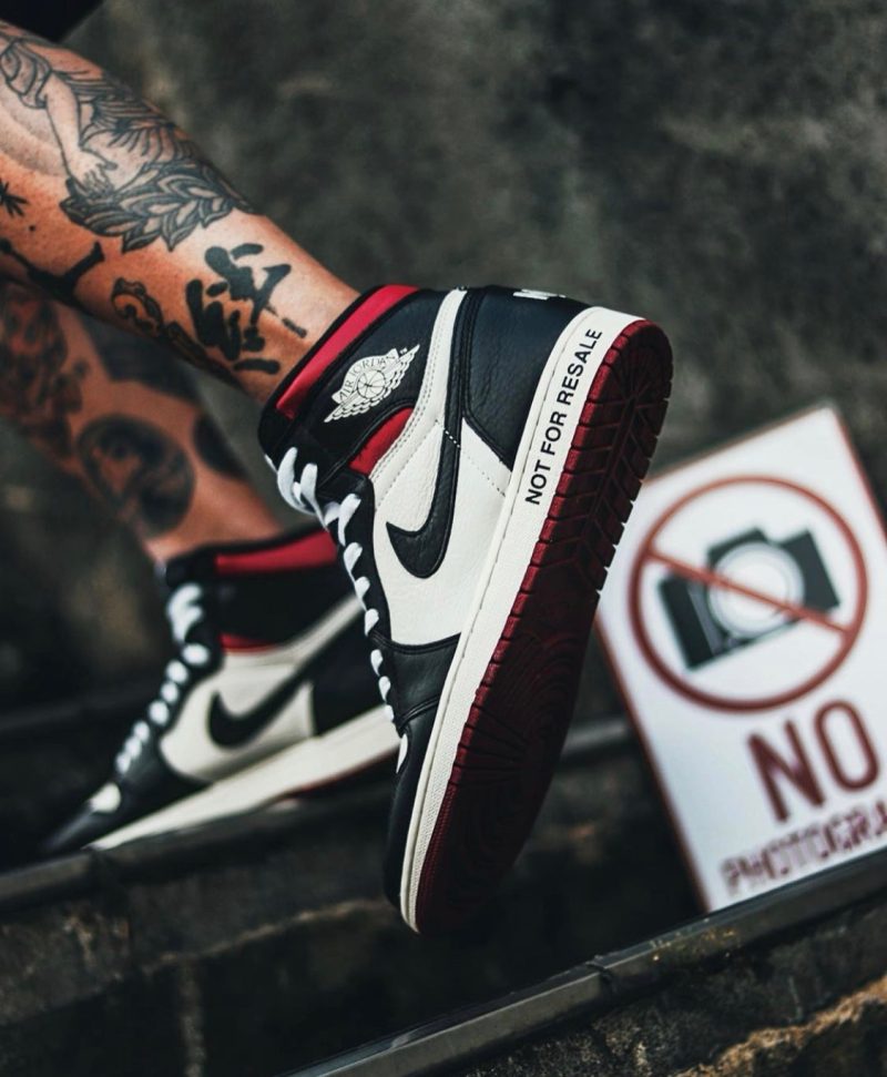 LW - AJ1 No resale of black and red - Image 2