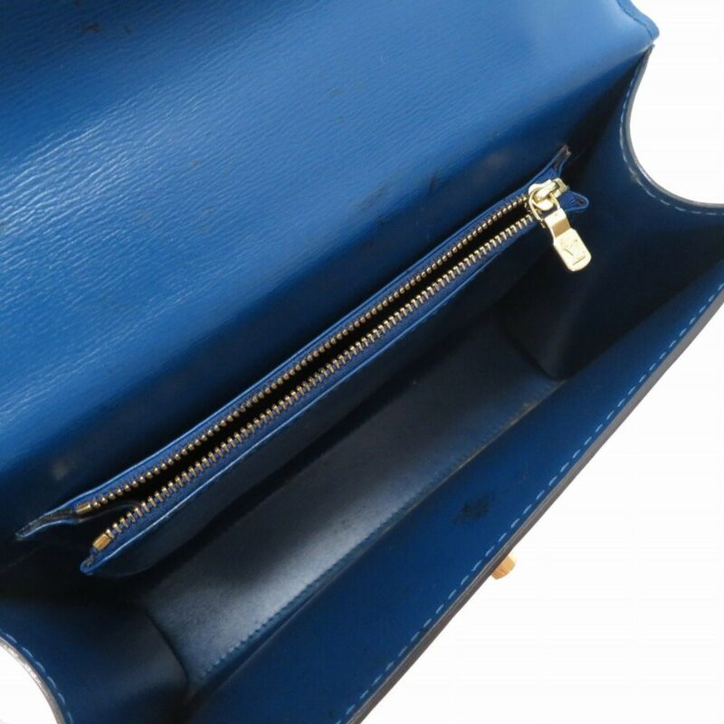 Louis Vuitton Epi Marzelb Handbag M52375 Toledo Blue AWE - Image 5
