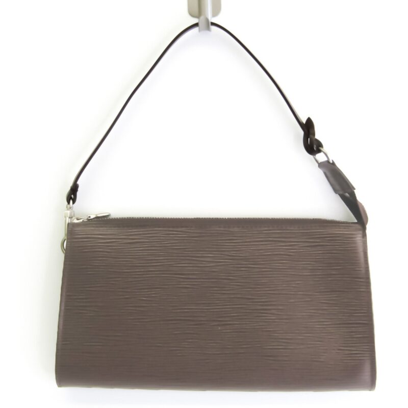 Louis Vuitton Epi Pochette Accessoires 24 M5294D Handbag Mocha AWE