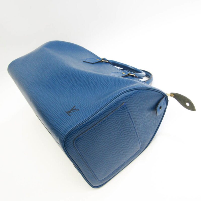 Louis Vuitton Epi Speedy 35 M42995 Unisex Handbag Toledo Blue AWE - Image 2