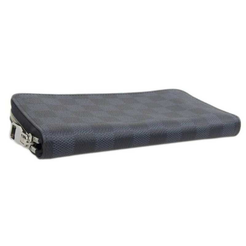 Louis Vuitton Damier Cobalt Zippy Wallet Vertical Round Zipper AWE - Image 3