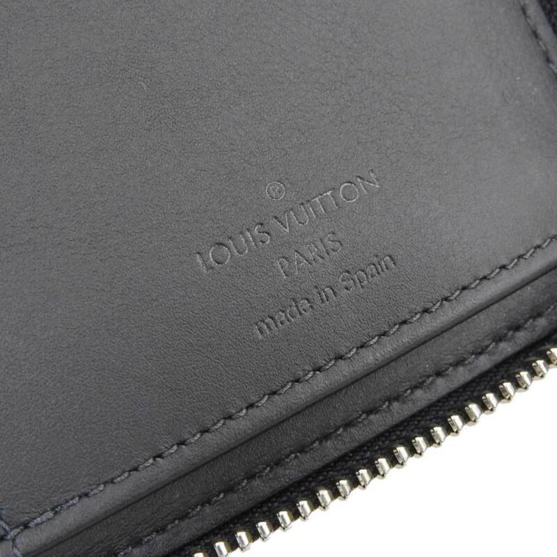 Louis Vuitton Damier Cobalt Zippy Wallet Vertical Round Zipper AWE - Image 6