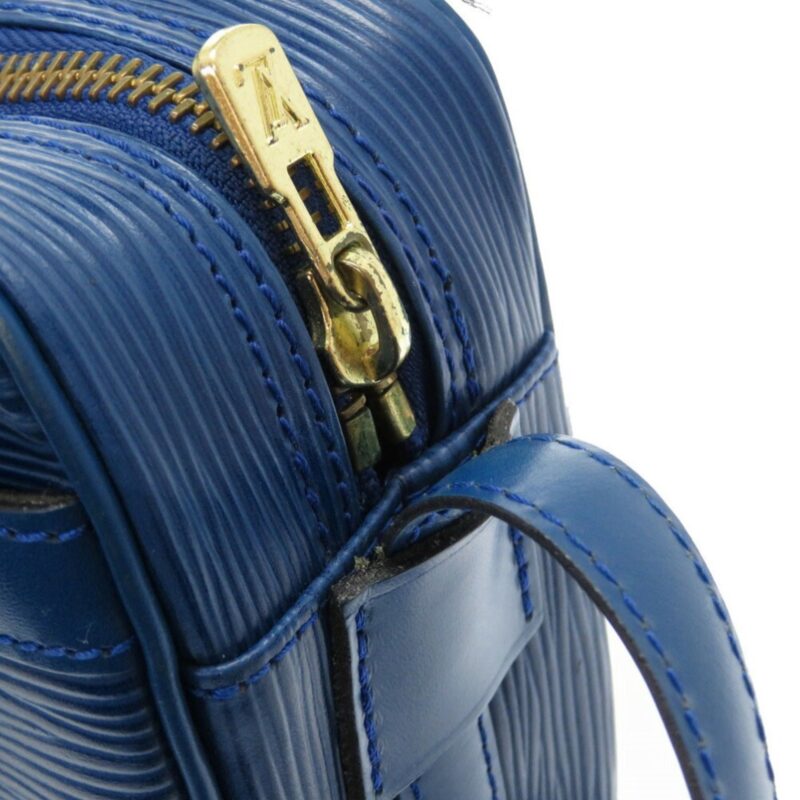 Louis Vuitton Epi Genefille Blue M52155 Shoulder Bag Louis Vuitton 0146 LOUIS VUITTON AWE - Image 8