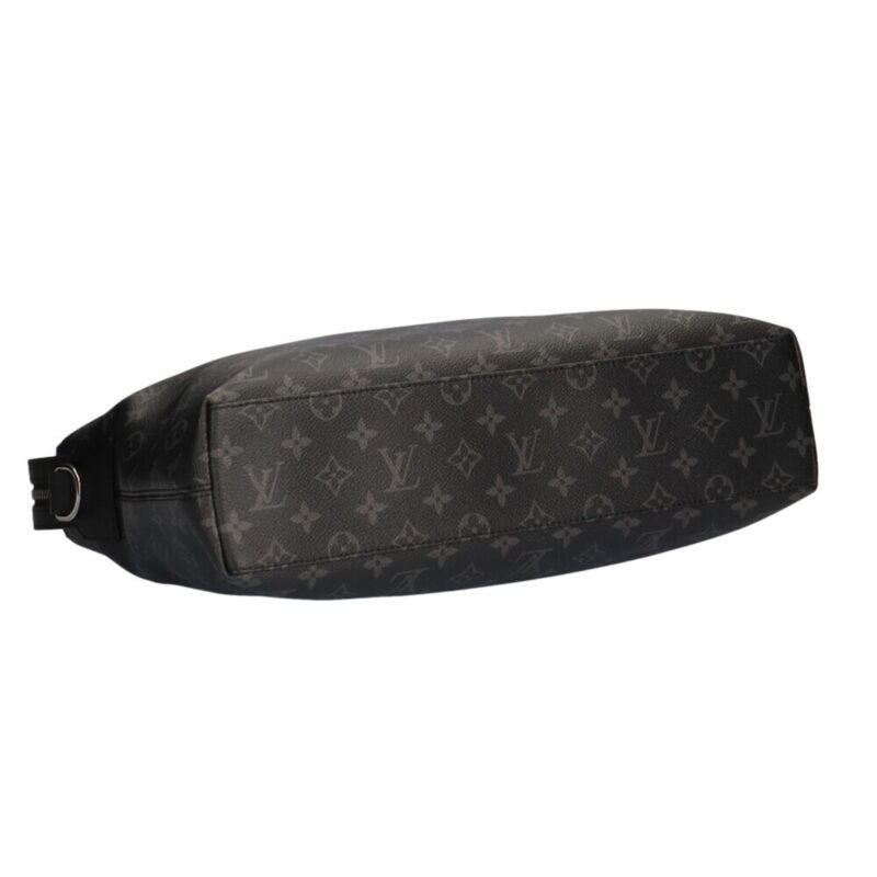Louis Vuitton Explorer Eclipse Shoulder Bag Monogram Canvas Black Unisex AWE - Image 5