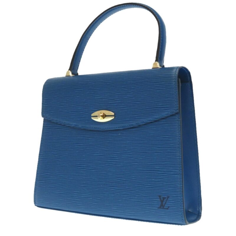 Louis Vuitton Epi Marzelb Handbag M52375 Toledo Blue AWE - Image 2