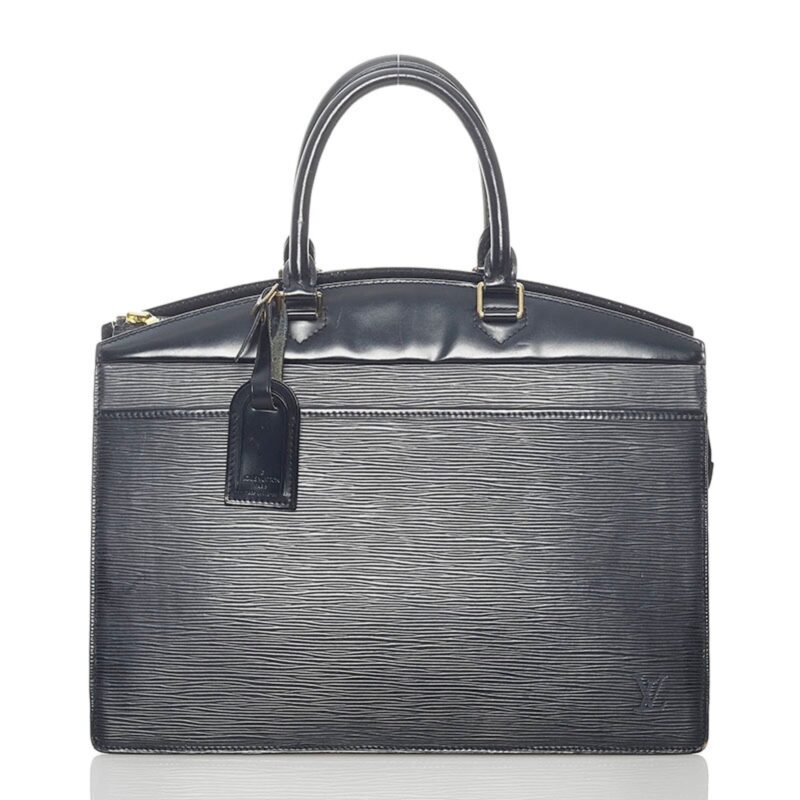 Louis Vuitton Epi Riviera Handbag M48182 Noir Leather Ladies LOUIS VUITTON AWE