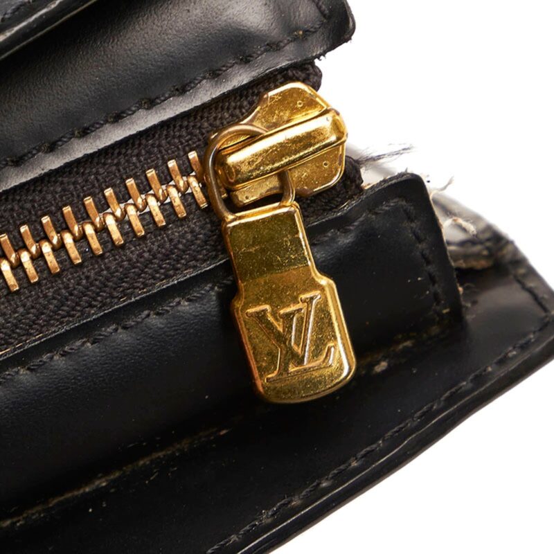 Louis Vuitton Epi Riviera Handbag M48182 Noir Leather Ladies LOUIS VUITTON AWE - Image 7