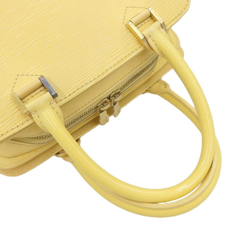 Louis Vuitton Epi Ponneuf Handbag Shoulder Bag Vanilla M5205A AWE - Image 5