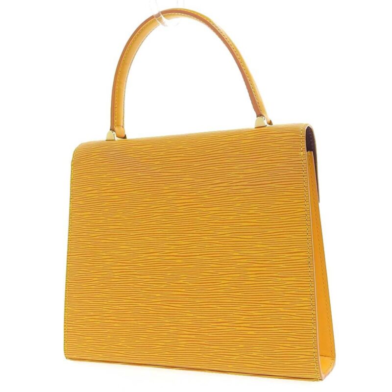 Louis Vuitton Epi Malesherbe Handbag Yellow M52379 AWE - Image 2