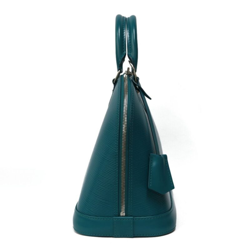 Louis Vuitton Handbag Epi Arma M40624 Blue Cyan Green Ladies Leather AWE - Image 4