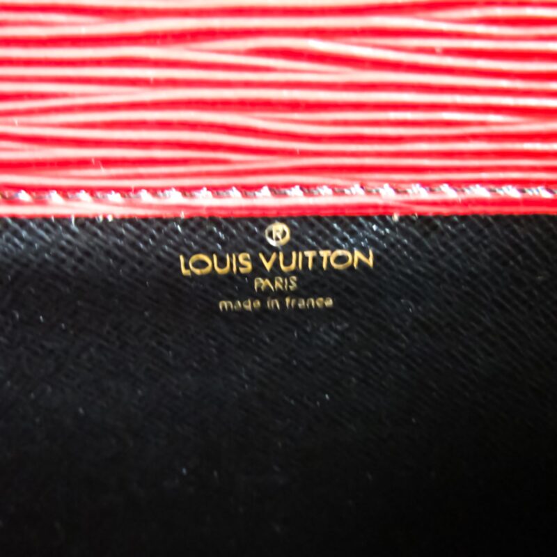 Louis Vuitton Epi Cartouchiere M52247 Women's Shoulder Bag Castilian Red AWE - Image 9