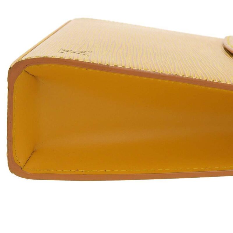 Louis Vuitton Epi Malesherbe Handbag Yellow M52379 AWE - Image 6