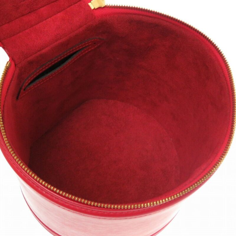 Louis Vuitton Epi Cannes Castilean Red M48037 Handbag Bag AWE - Image 8