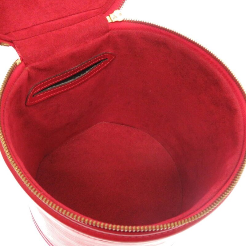 Louis Vuitton Epi Cannes Castilean Red M48037 Handbag Bag AWE - Image 4