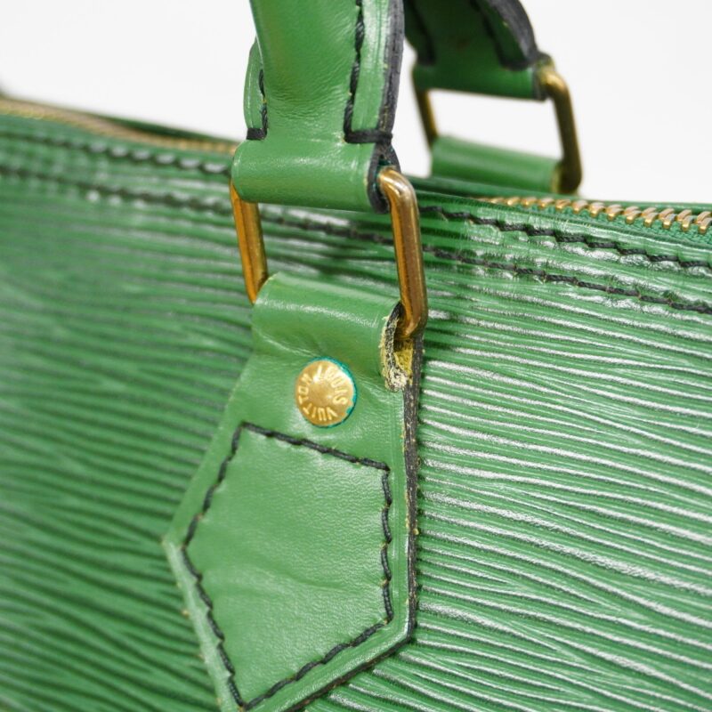 LOUIS VUITTONAuth  Epi Speedy35 M42994 Women's Handbag Borneo Green AWE - Image 7