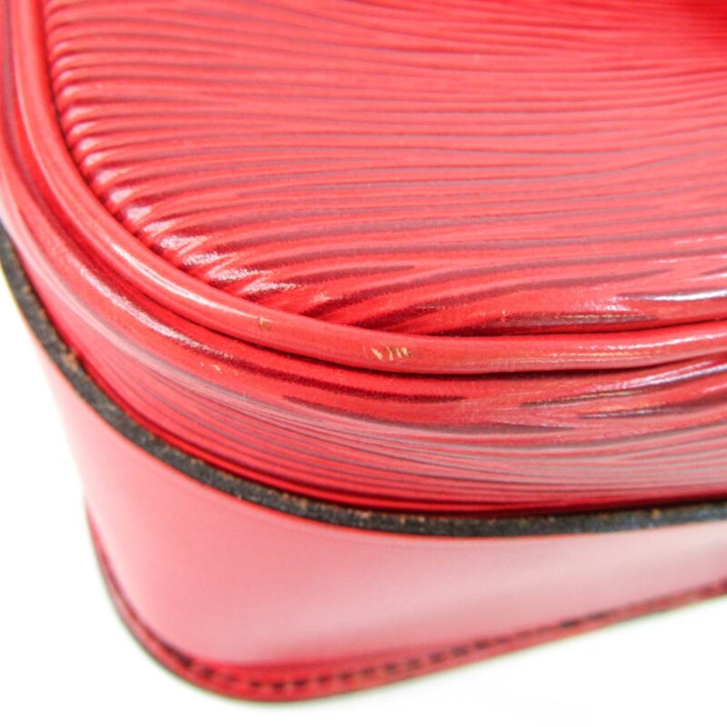 Louis Vuitton Epi Cartouchiere M52247 Women's Shoulder Bag Castilian Red AWE - Image 6