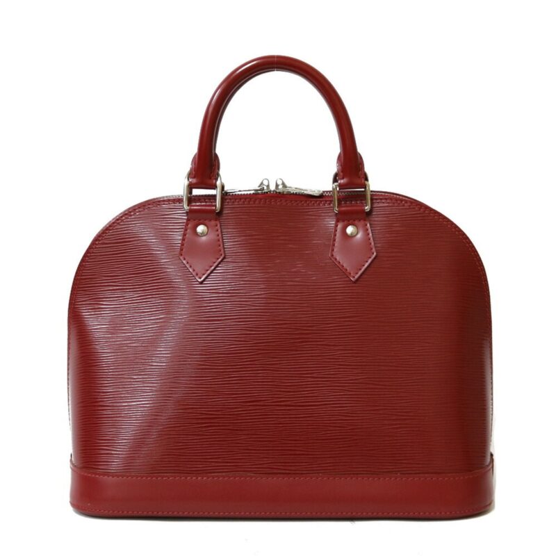 Louis Vuitton Handbag Epi Arma M40851 Red Fuchsia Ladies Leather AWE - Image 3