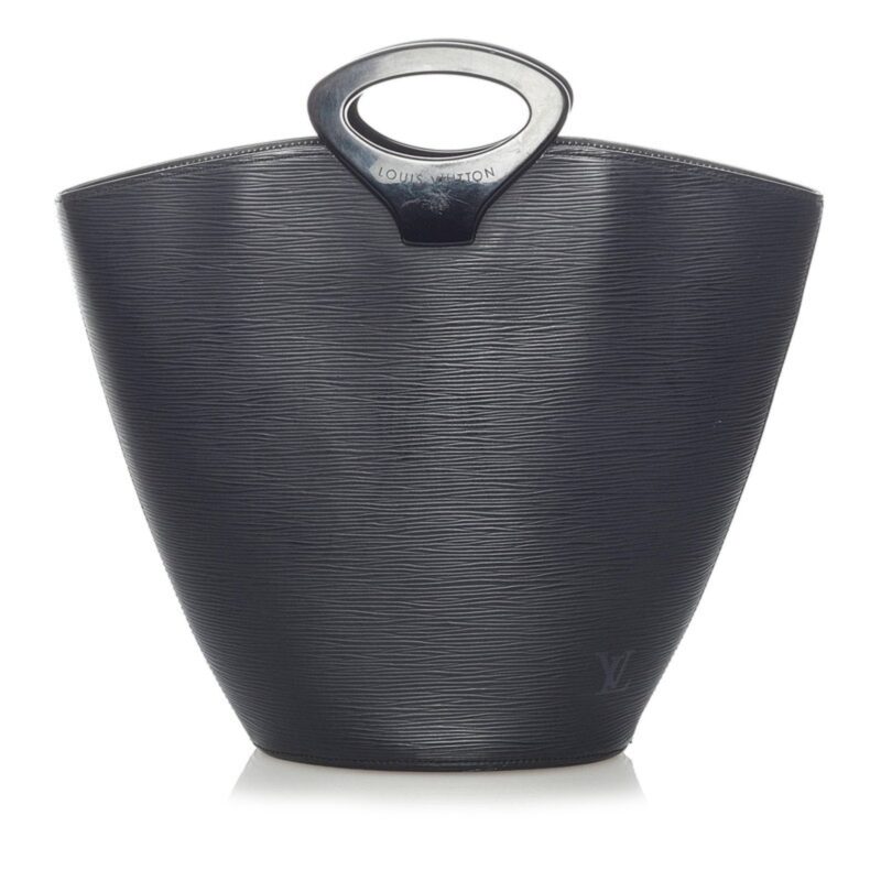 Louis Vuitton Epi Nocturne Handbag M54522 Noir Leather Ladies AWE