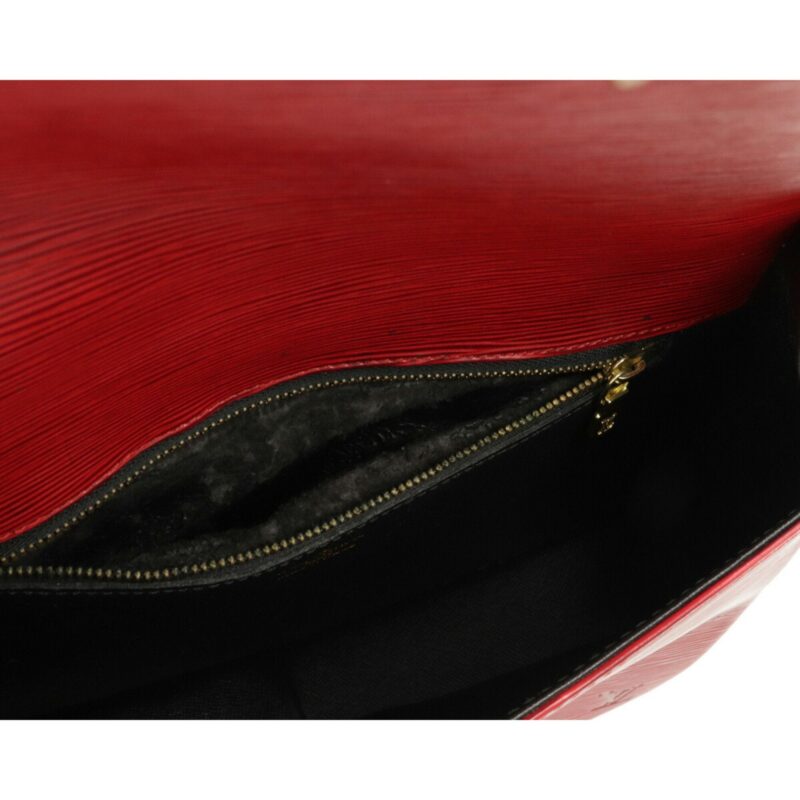 Louis Vuitton Epi Sun Crew Shoulder Bag Leather Castilian Red M52197 AWE - Image 5