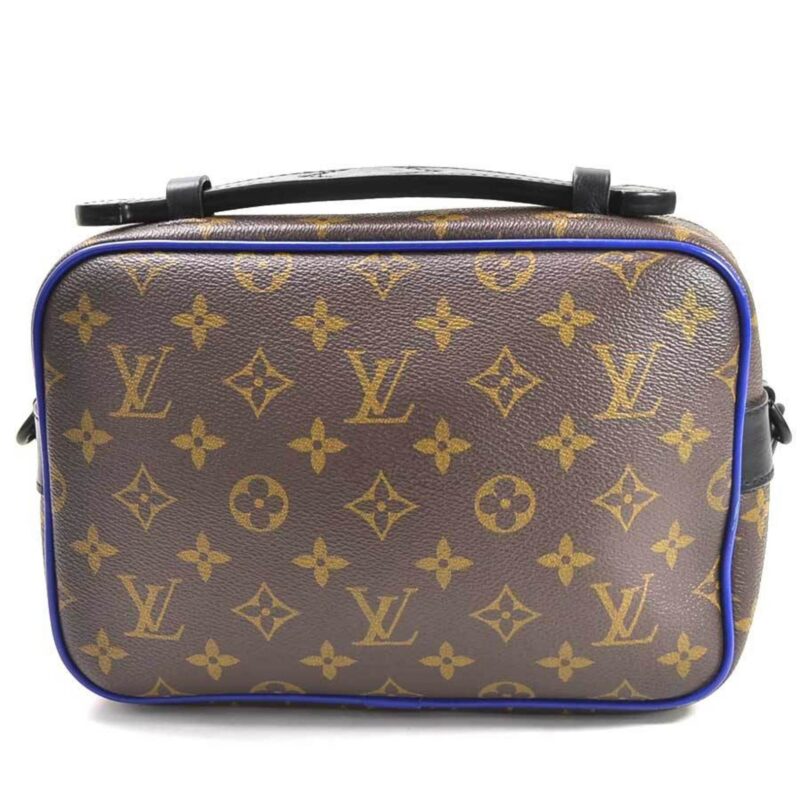 Louis Vuitton Handbag Shoulder Bag 2Way Monogram Macassar S Rock Messenger Brown Canvas Men's M45863 AWE - Image 2