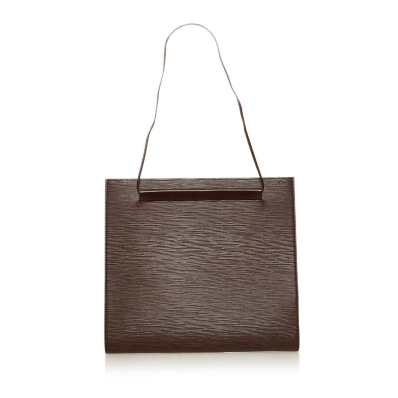 Louis Vuitton Epi Saint-Tropez Handbag Shoulder Bag M5246D Mocha Brown Leather Women's LOUIS VUITTON AWE