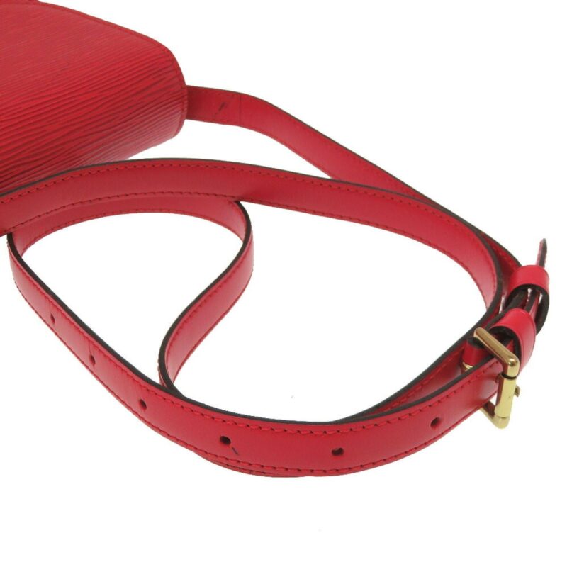 Louis Vuitton Epi Mini Saint-Cloud Castilian Red M52217 Shoulder Bag AWE - Image 6