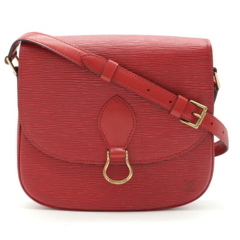 Louis Vuitton Epi Sun Crew Shoulder Bag Leather Castilian Red M52197 AWE
