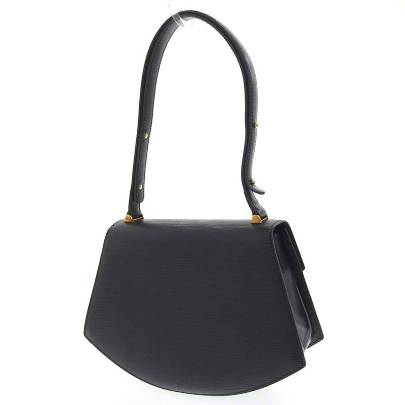 Louis Vuitton Epi Tilsit Vintage Handbag Noir Black M52482 AWE - Image 2
