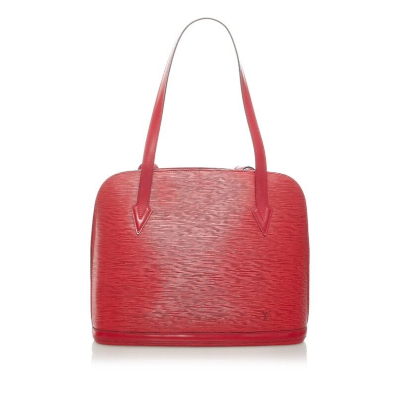 Louis Vuitton Epi Lussac Shoulder Bag M52287 Castilian Red Leather Ladies LOUIS VUITTON AWE