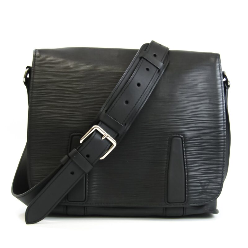 Louis Vuitton Epi Harrington Messenger PM M53404 Men's Shoulder Bag Noir AWE