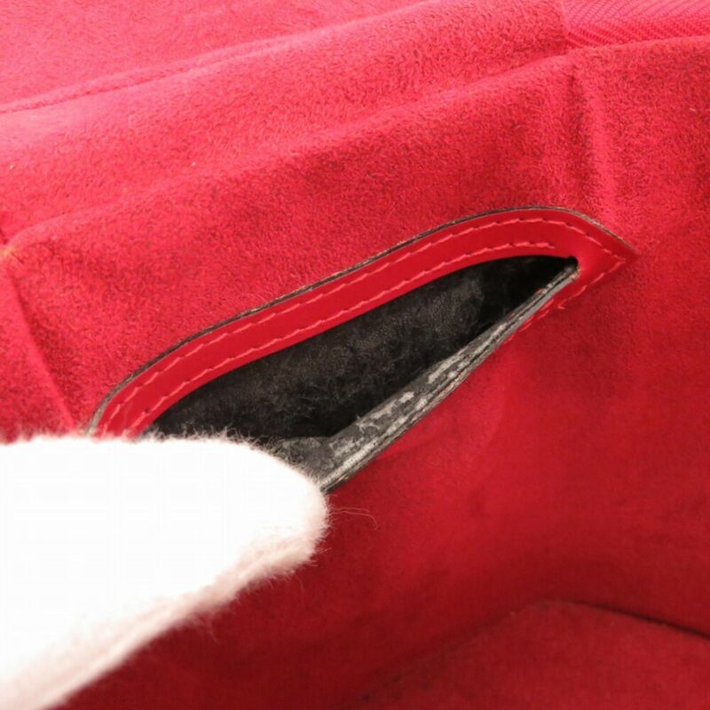Louis Vuitton Epi Cannes Castilean Red M48037 Handbag Bag AWE - Image 9