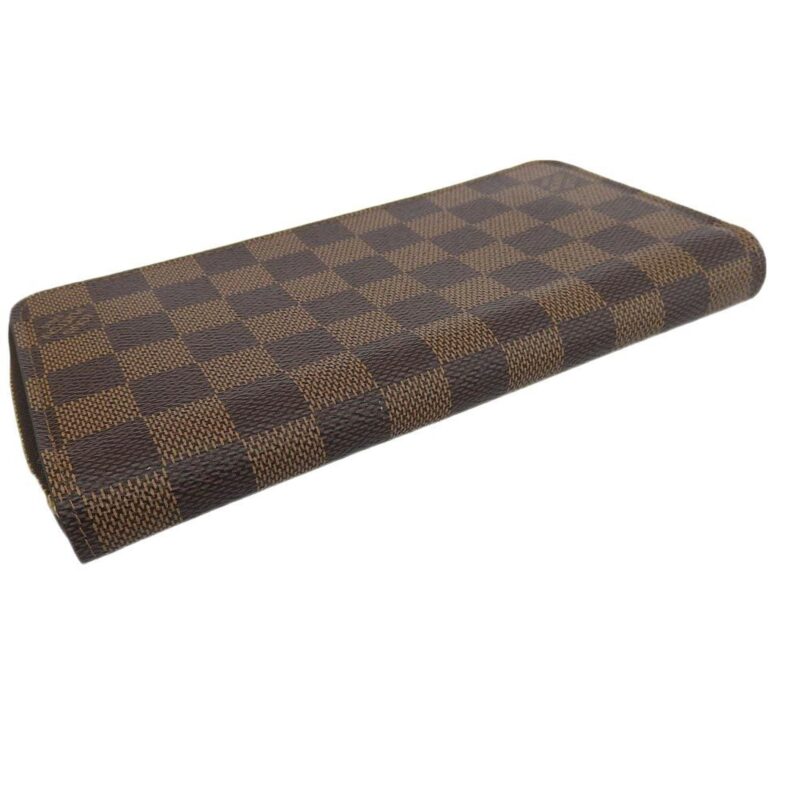 Louis Vuitton Damier Ebene Zippy Wallet Round Zipper Long N41661 AWE - Image 4