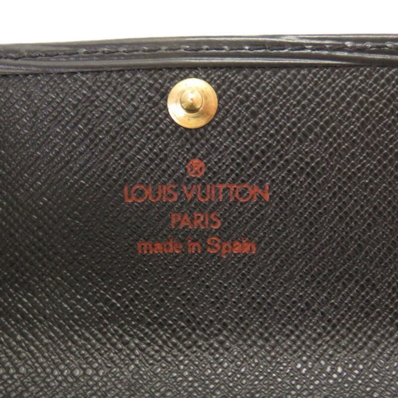 Louis Vuitton Epi Multicle 4 Black M63822 Row Key Case AWE - Image 5