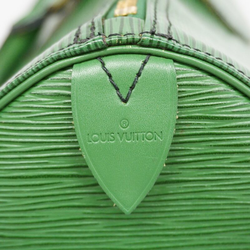 LOUIS VUITTONAuth  Epi Speedy35 M42994 Women's Handbag Borneo Green AWE - Image 4