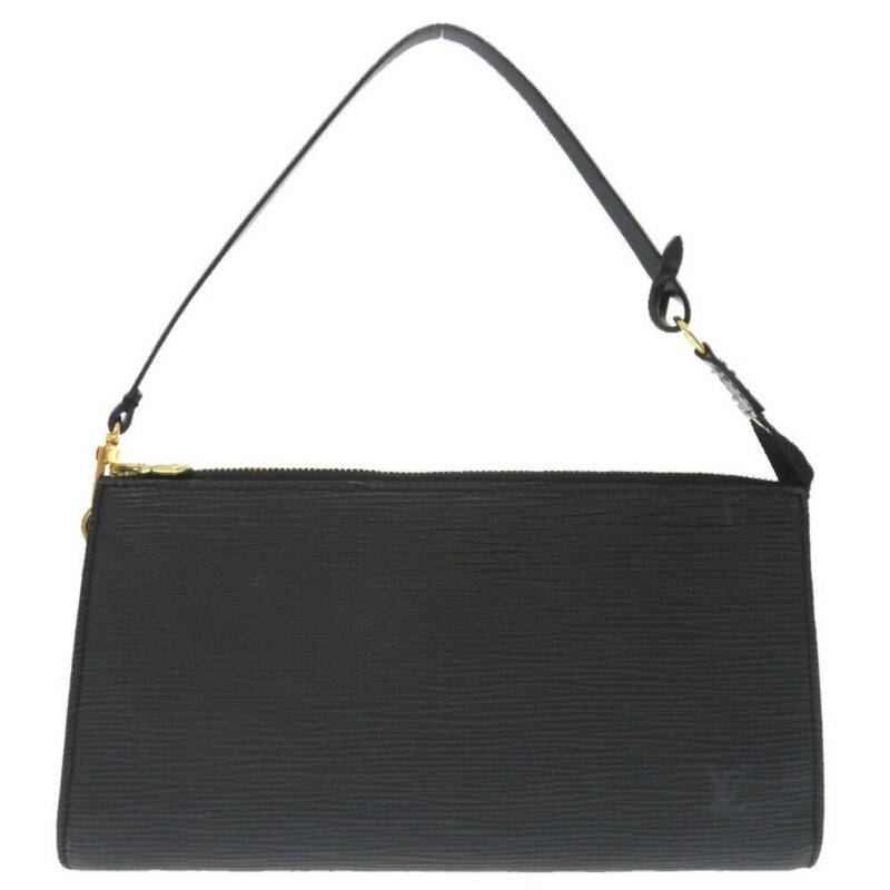 Louis Vuitton Epi Pochette Accessoir Noir M52942 Handbag Bag Black AWE - Image 2