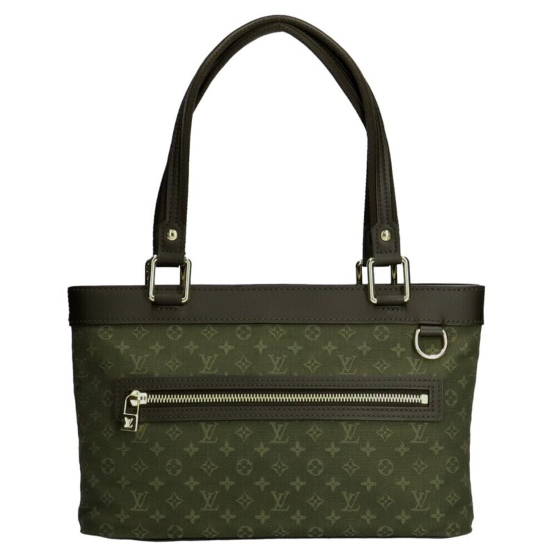 Louis Vuitton Lucile PM Monogram Mini Handbag Canvas TST Khaki Ladies AWE